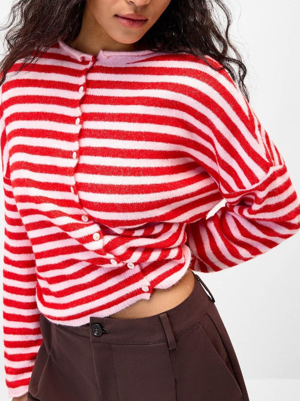 Things Between Fluffy knit cardigan